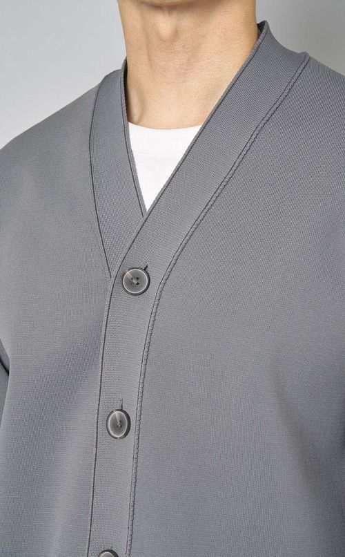 ミラノリブVネックカーディガン