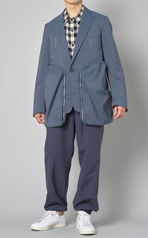 カバーポケットテーラードジャケット