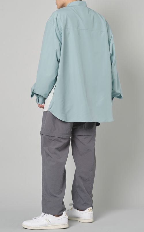 フェザースムースプリントシャツ