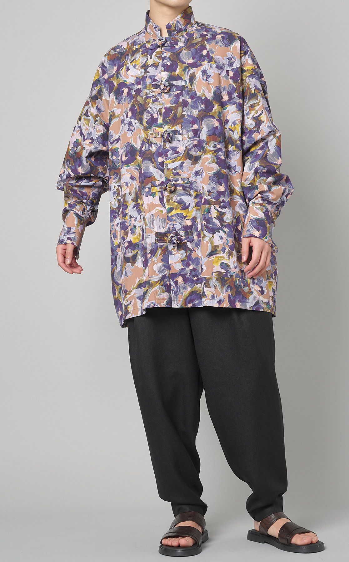 kidill 花柄シャツ KIDILL - 花柄プリントカットソー - LONG SLEEVE