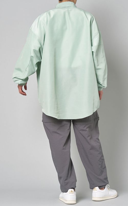 タッサーシャツジャケット