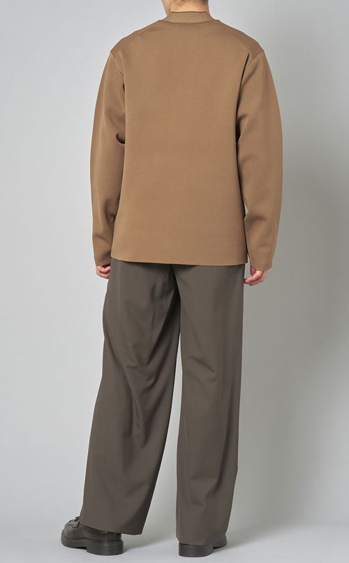 ミラノリブVネックカーディガン