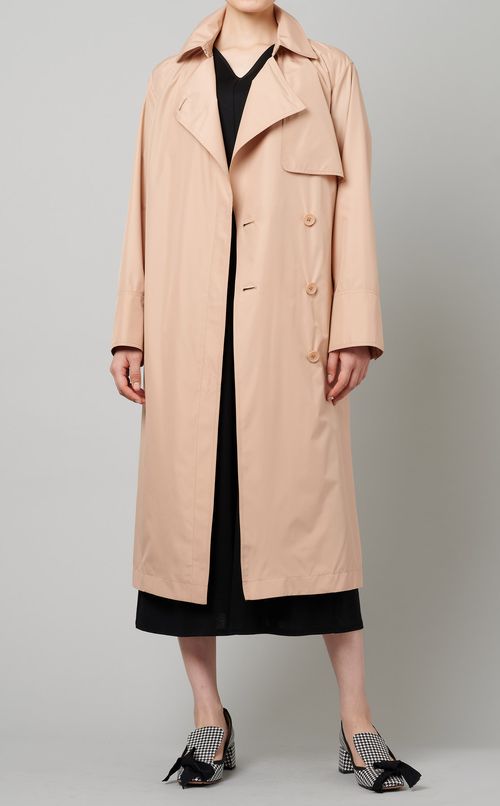 パフスリーブフレアワンピース