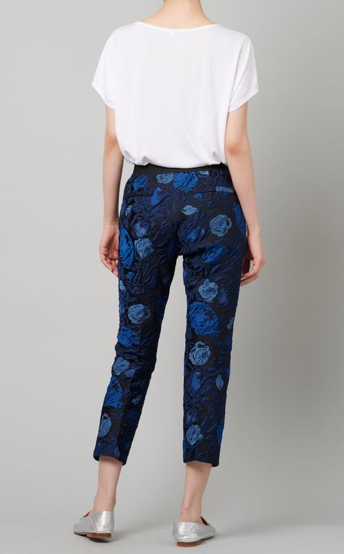 フラワージャガードパンツ