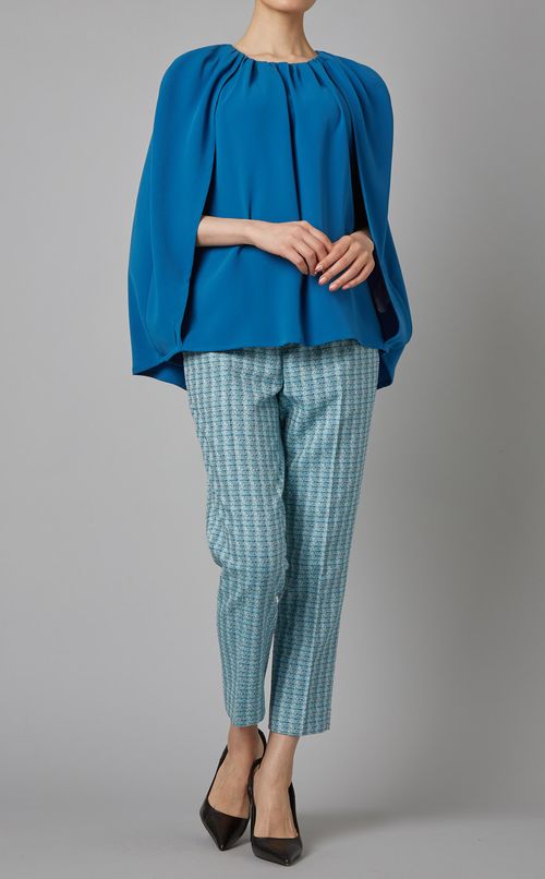 ギャザーケーププルオーバー