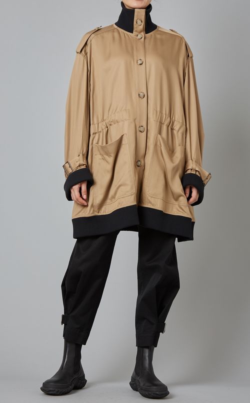 リブ使いハーフコート