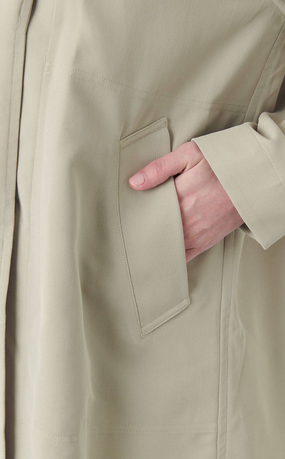 ドライタッチフーディチェスターコート