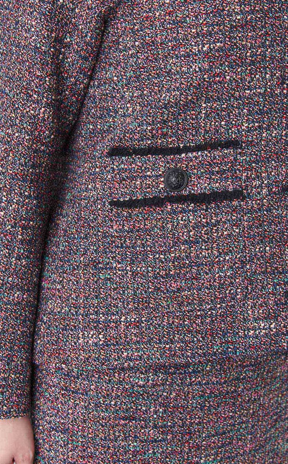 ツイードノーカラージャケット