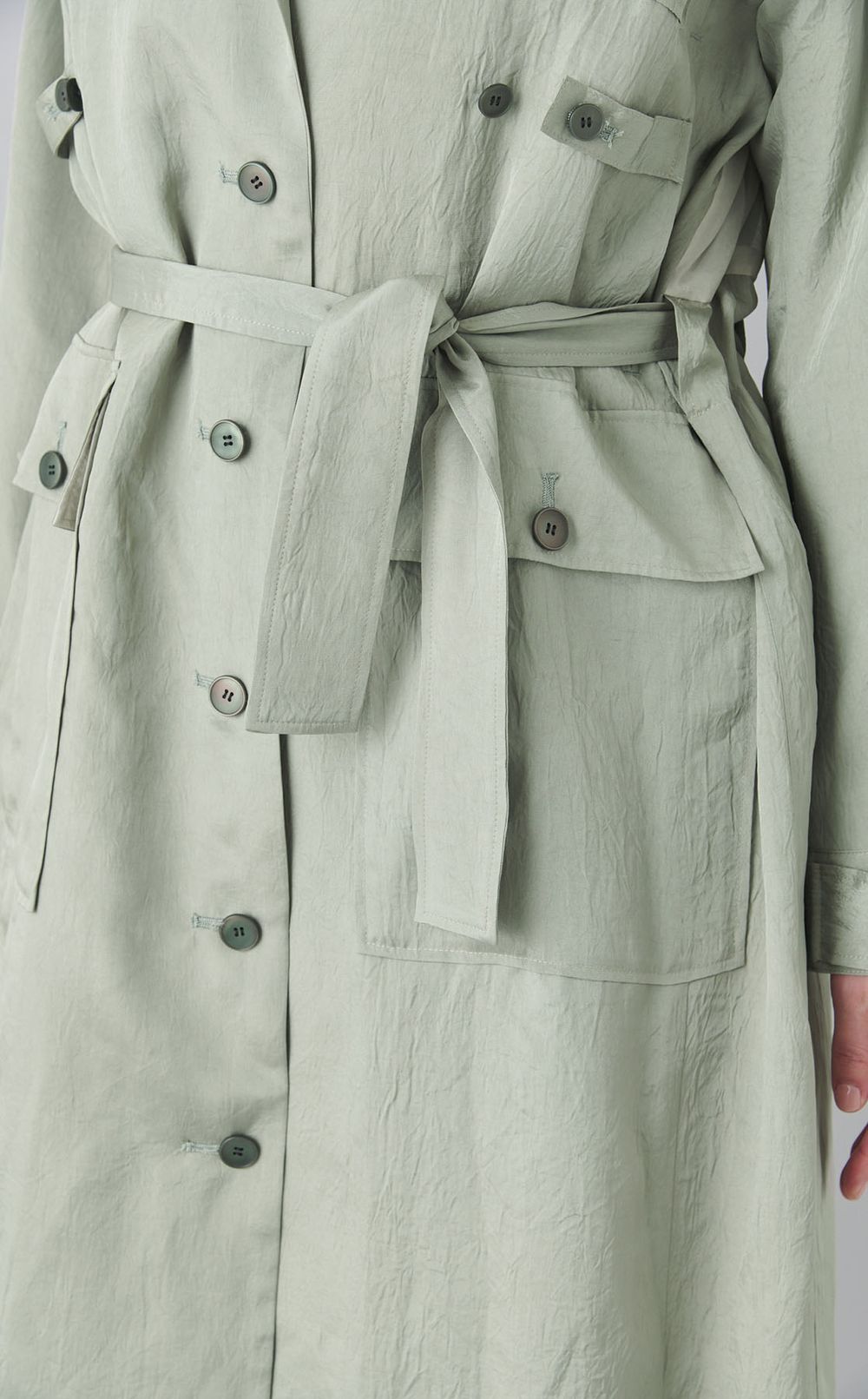 テーラードコートワンピース