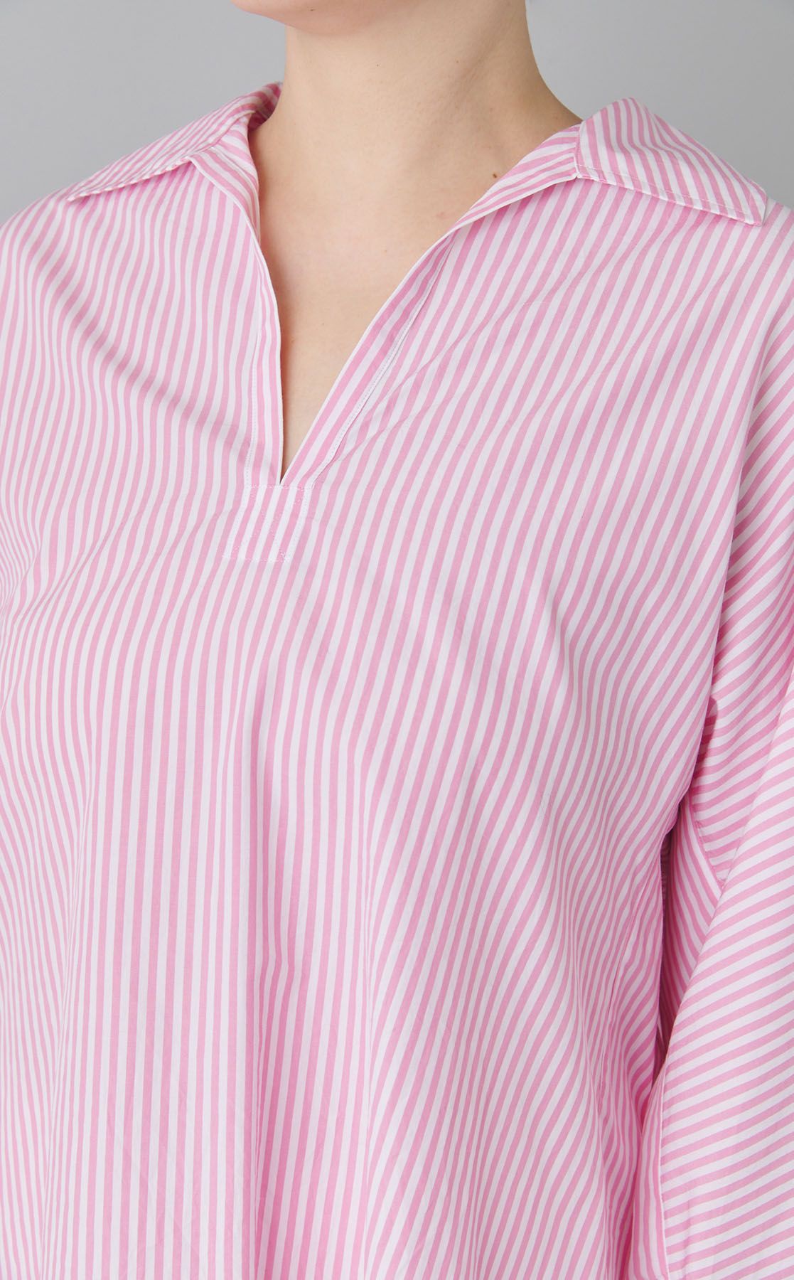 TICCA｜ストライプスキッパーシャツ