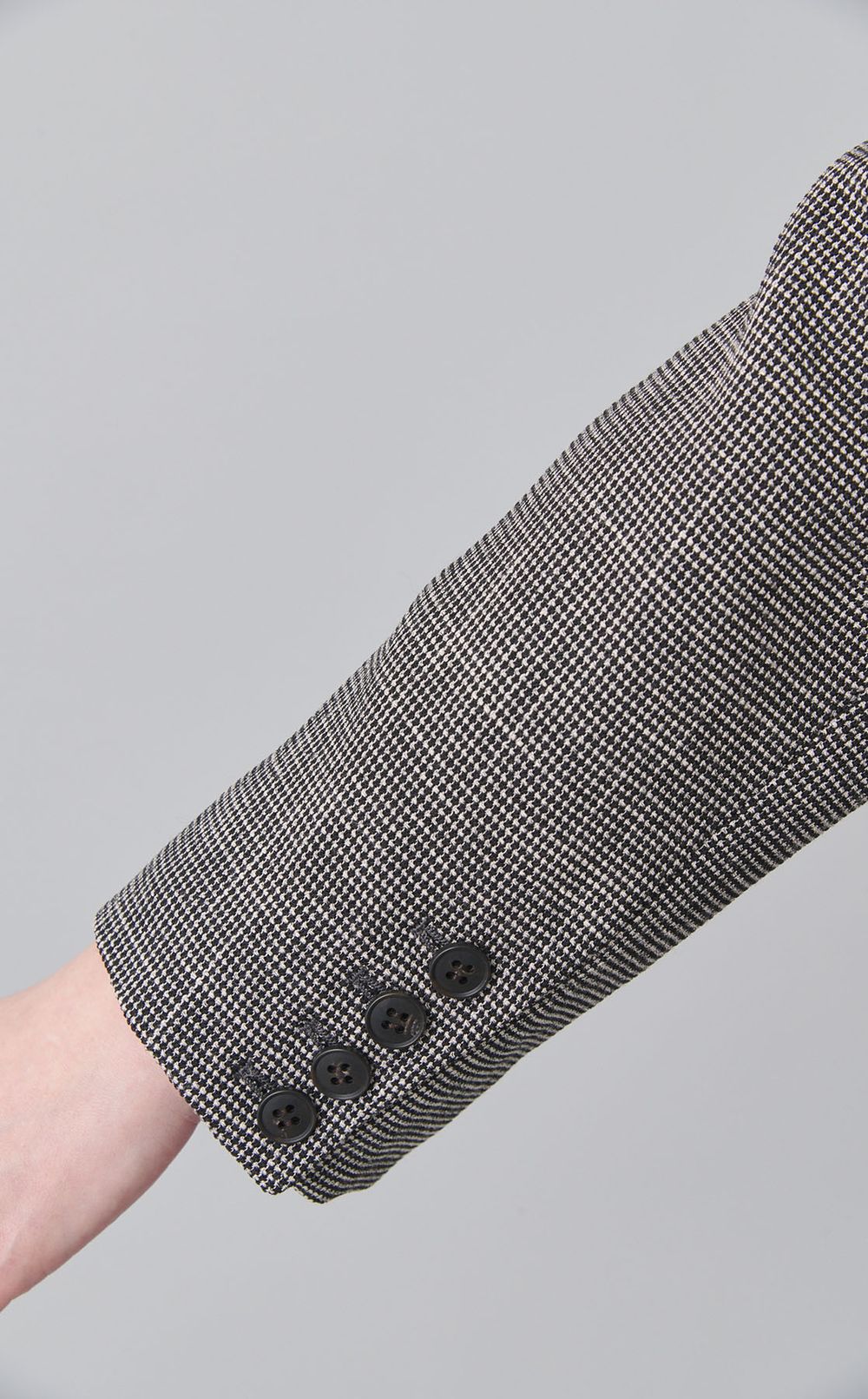 ノーカラーライトジャケット