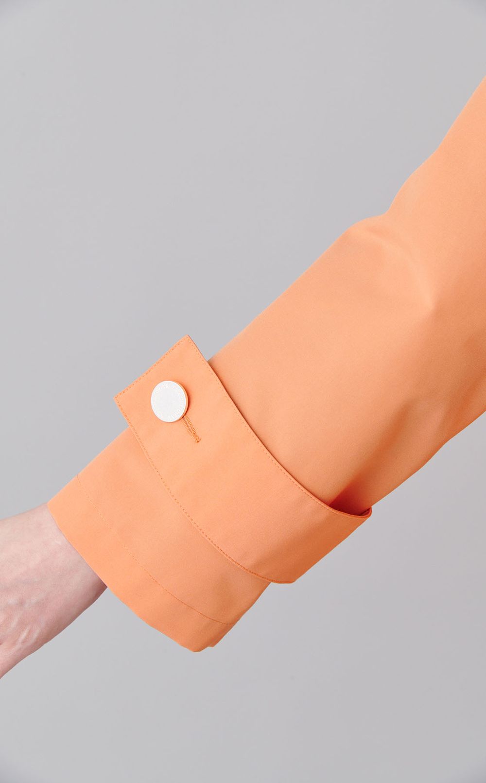 ノーカラーワイドミディコート