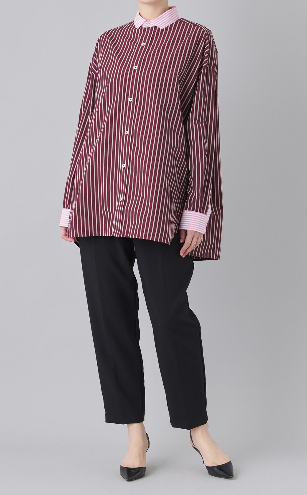 クレイジースクエアオーバーシャツ