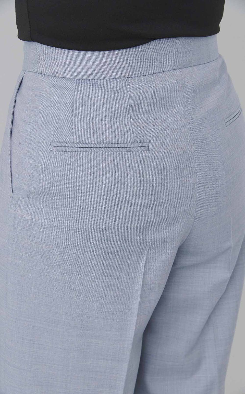 センタープレスワイドパンツ