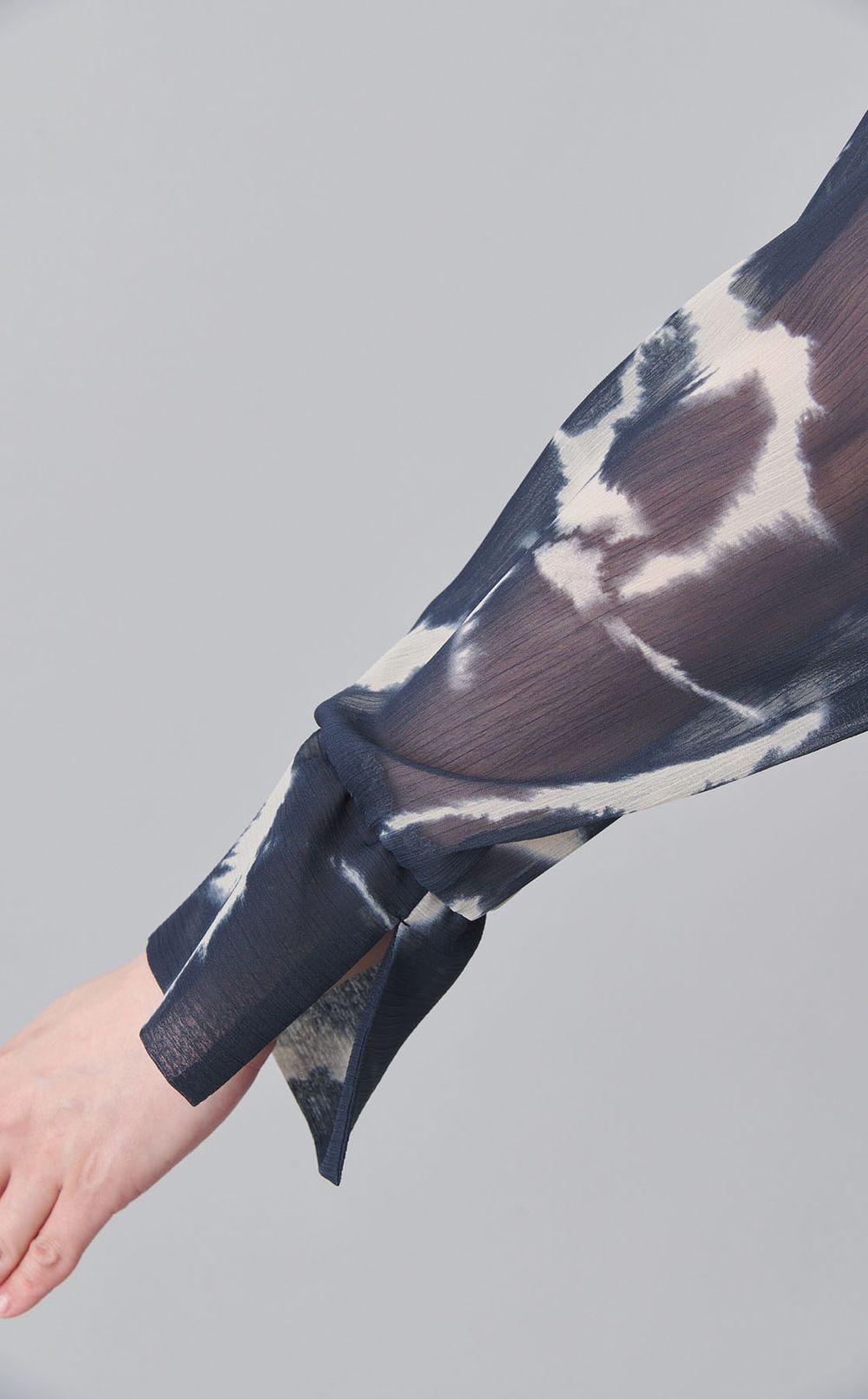 楊柳プリントワンピース