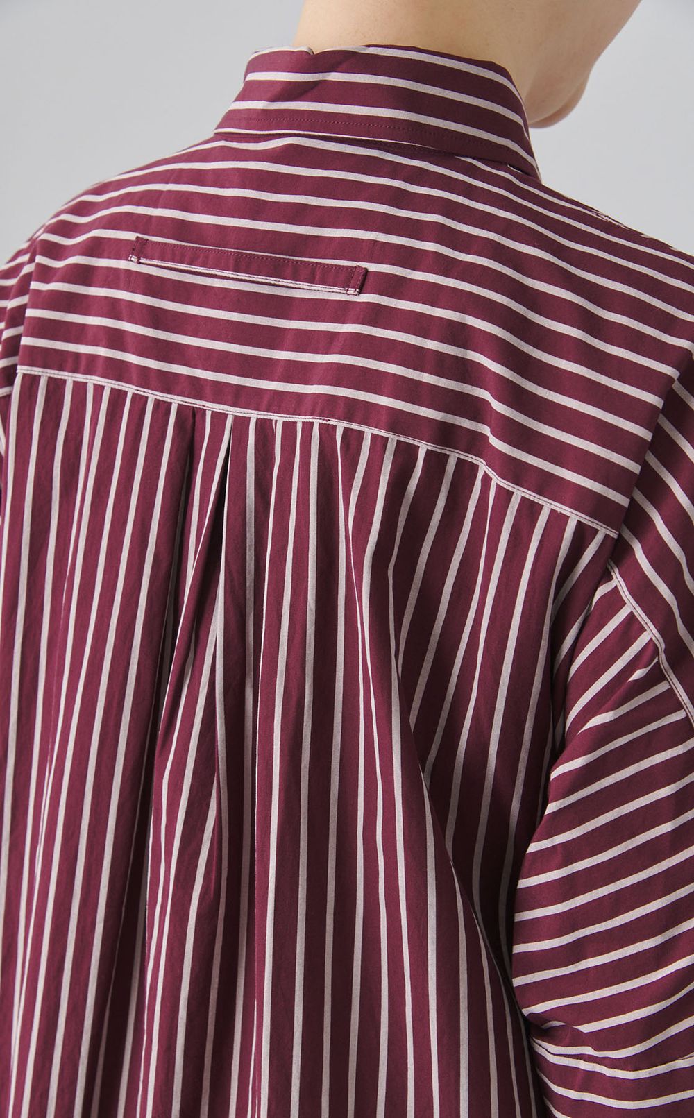 スキッパーオーバーシャツワンピース