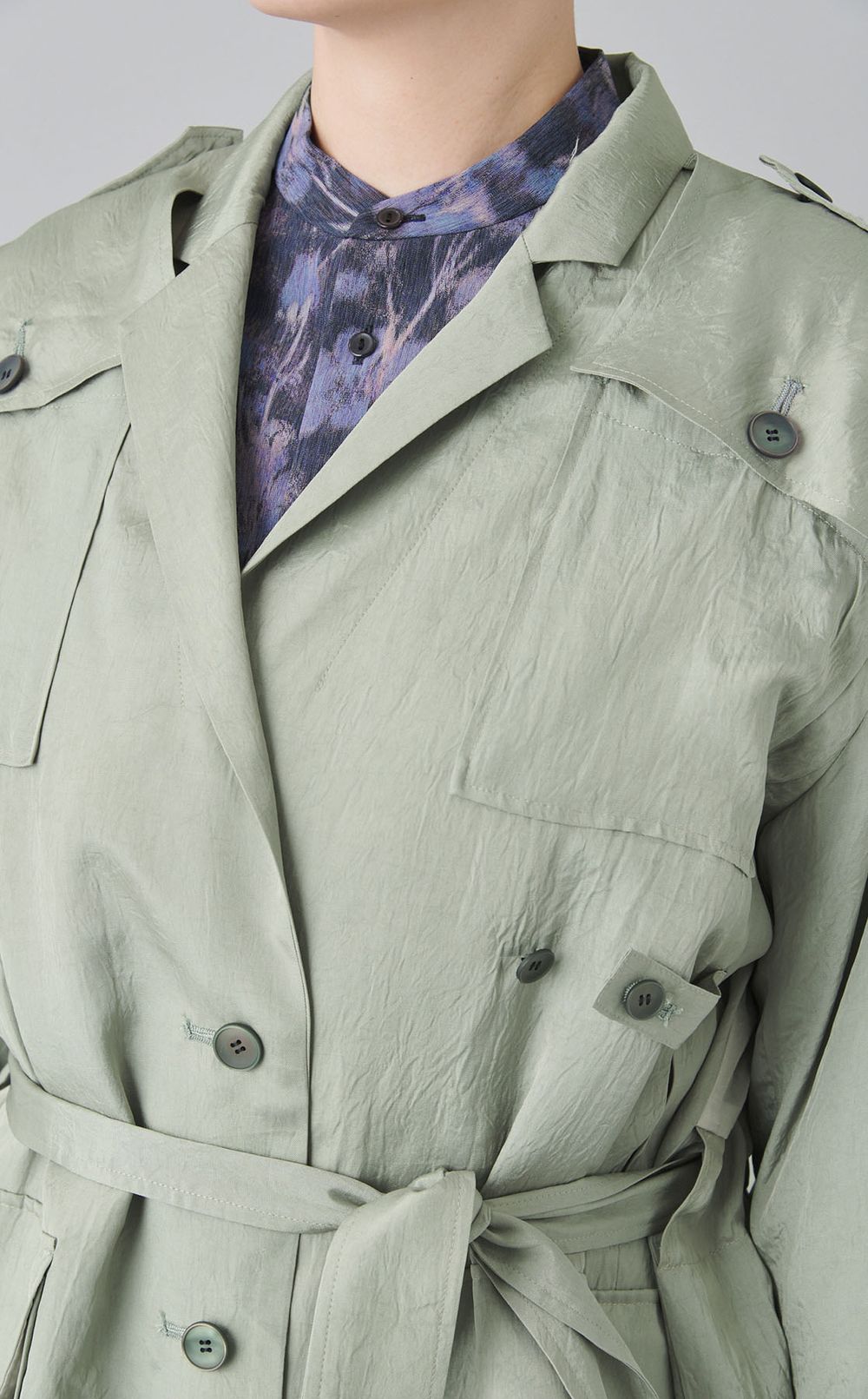 テーラードコートワンピース