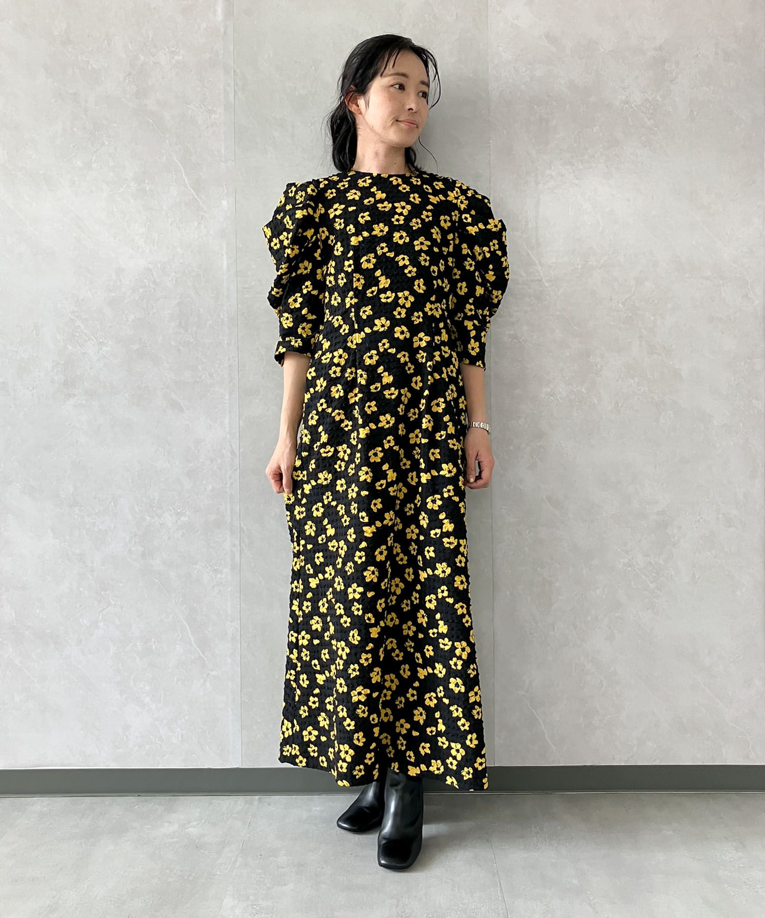 styling/｜ポピーフラワーワンピース