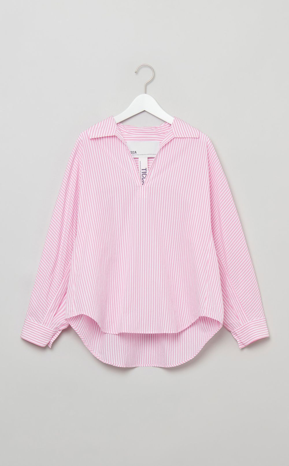 ストライプスキッパーシャツ