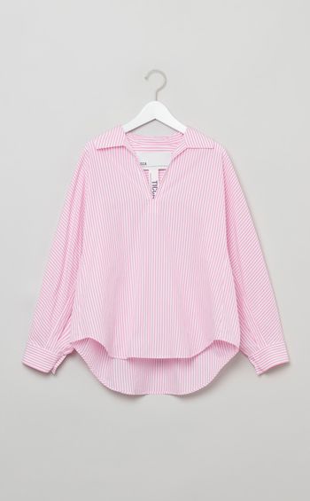 ストライプスキッパーシャツ