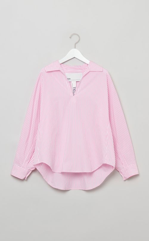 ストライプスキッパーシャツ