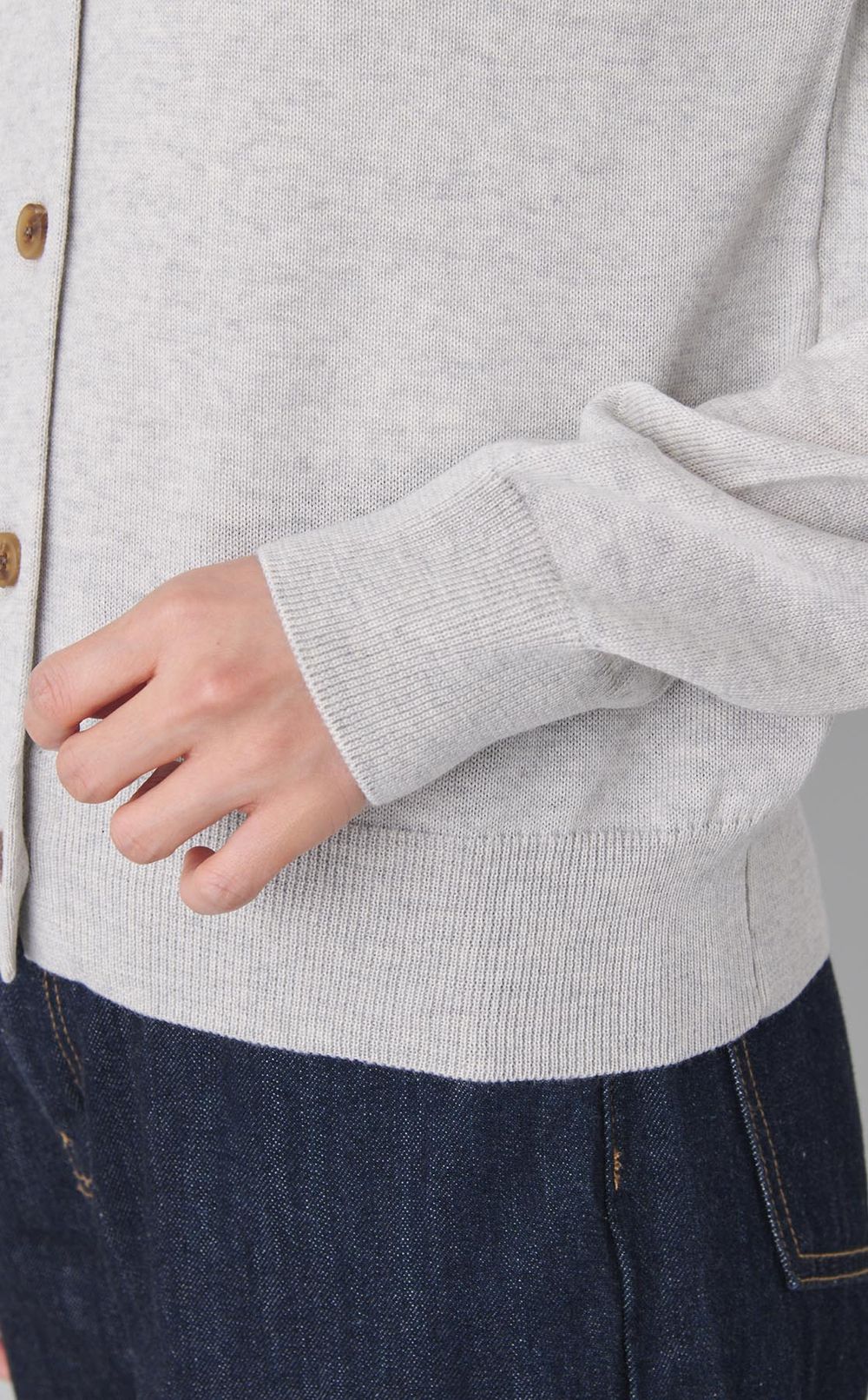 ベビーフォックスクルーカーディガン