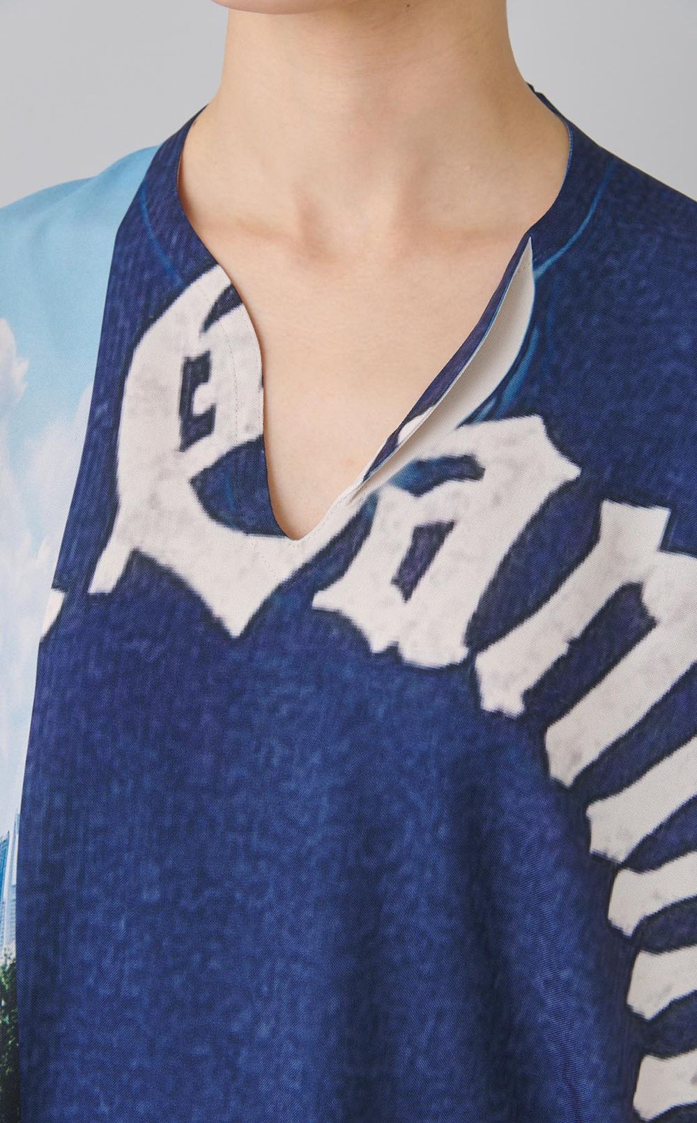 ダイレクトプリントプルオーバーワンピース