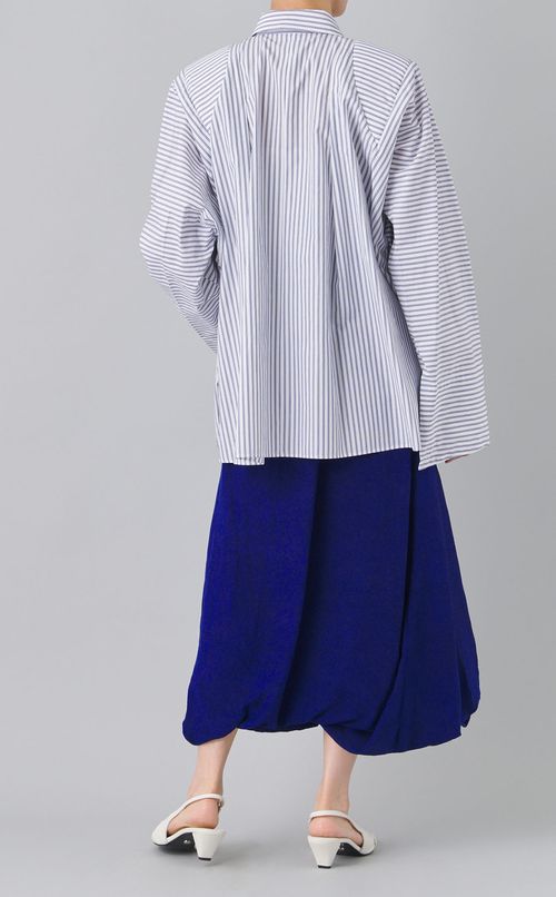 シュリンクバルーンミディスカート