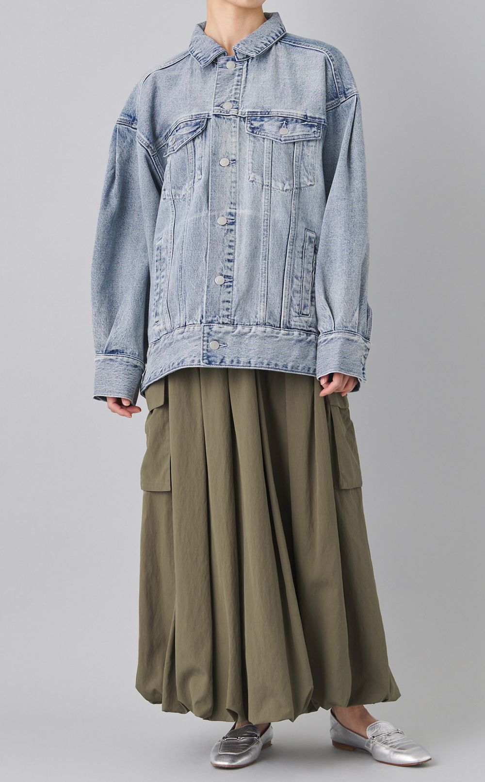 オーバーサイズデニムジャケット