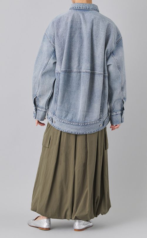 オーバーサイズデニムジャケット