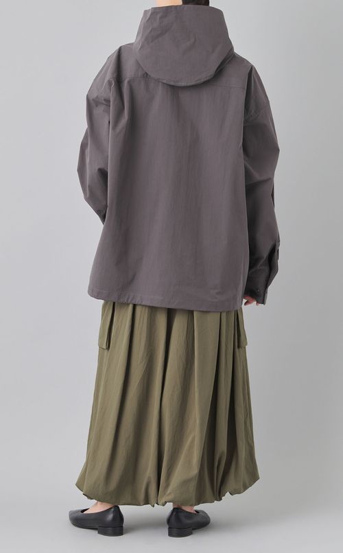 フーディシャツブルゾン