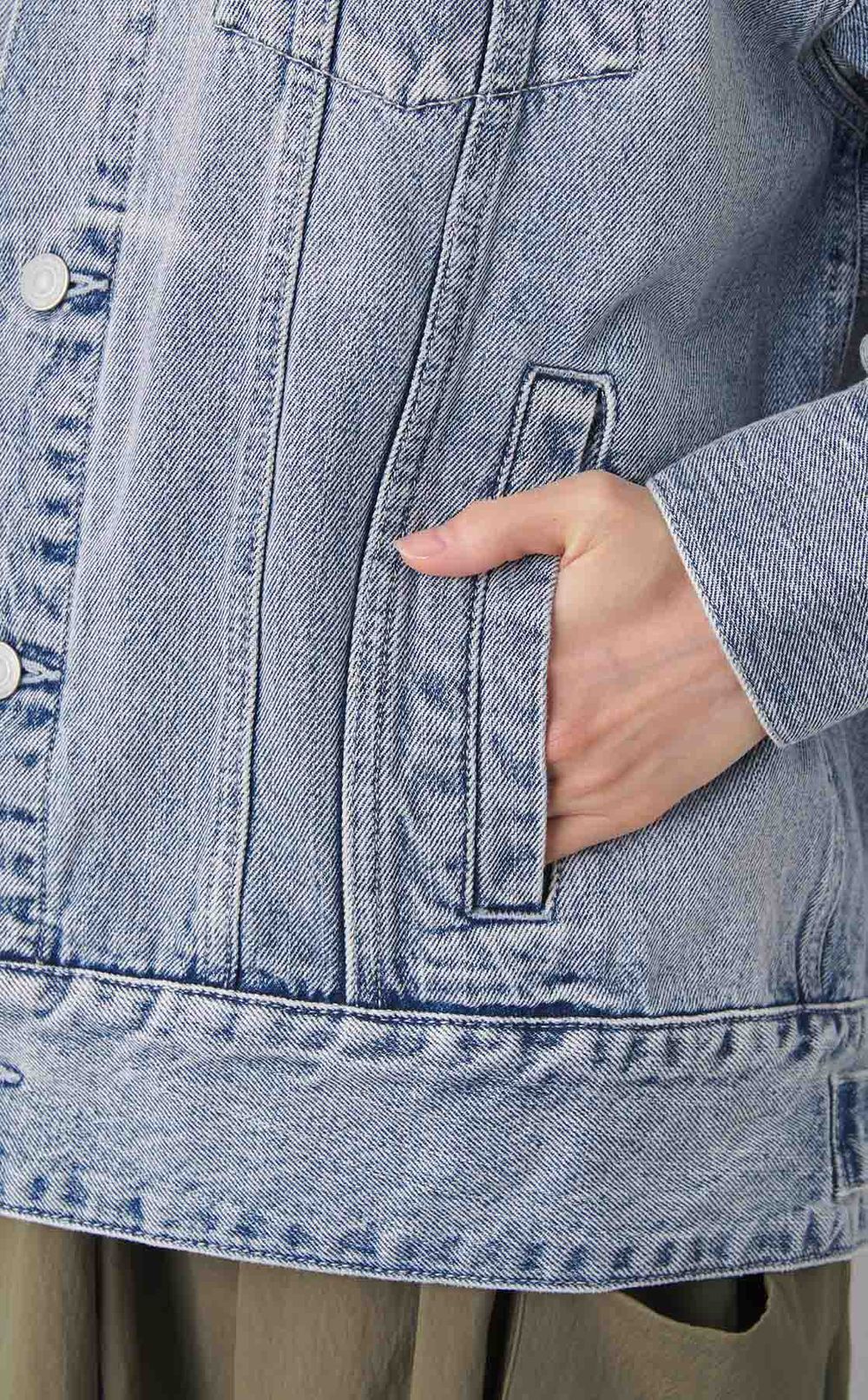 オーバーサイズデニムジャケット