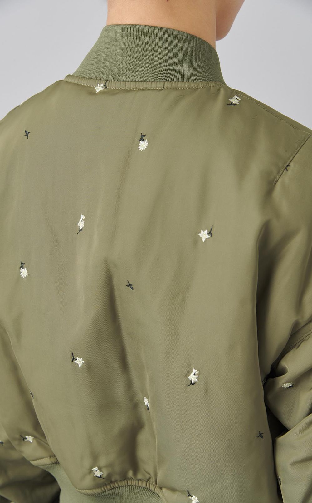 フラワー刺繍MA-1