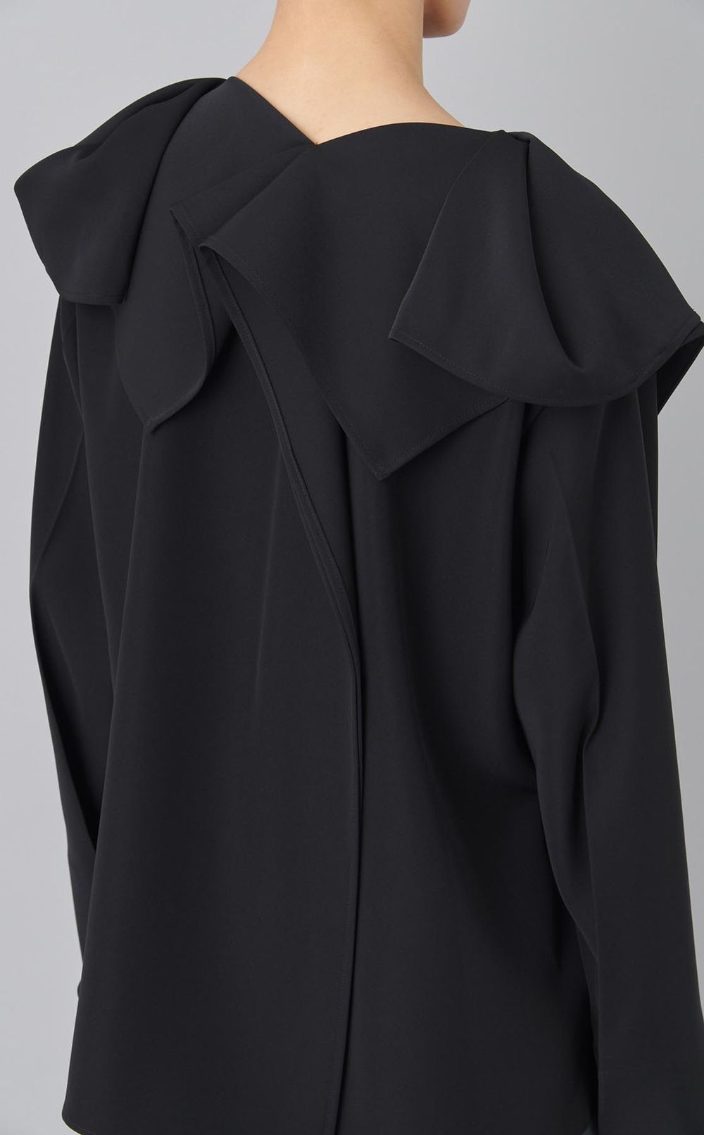 コットンビッグカラーブラウス