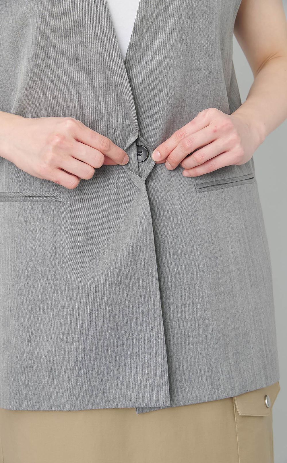 サマーウールジレ