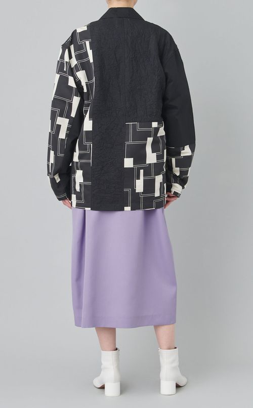 【reADdress】パッチワークテーラードジャケット