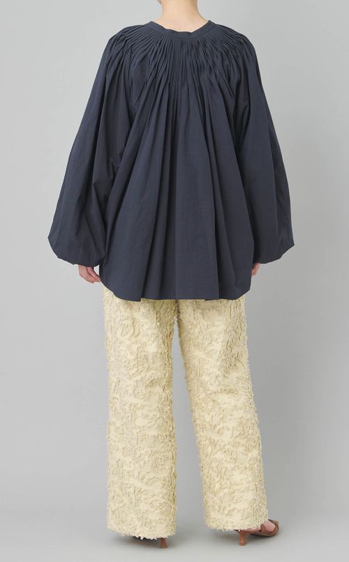 タックレースアッププルオーバー