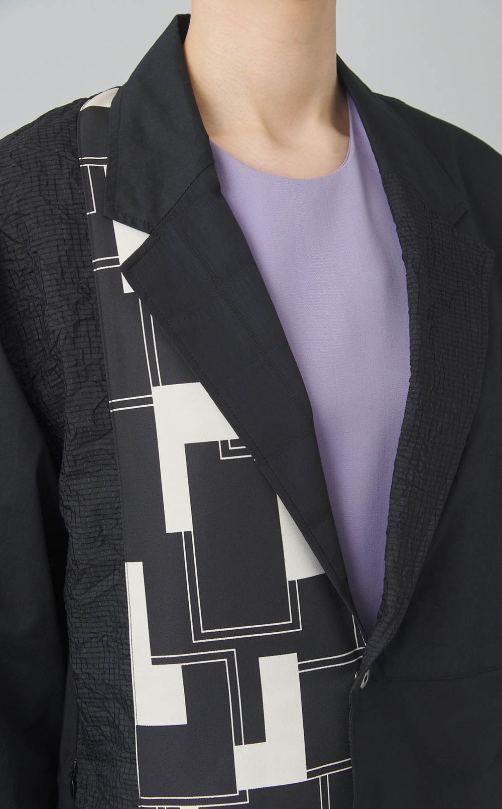 【reADdress】パッチワークテーラードジャケット