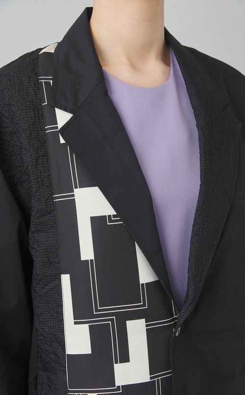 【reADdress】パッチワークテーラードジャケット