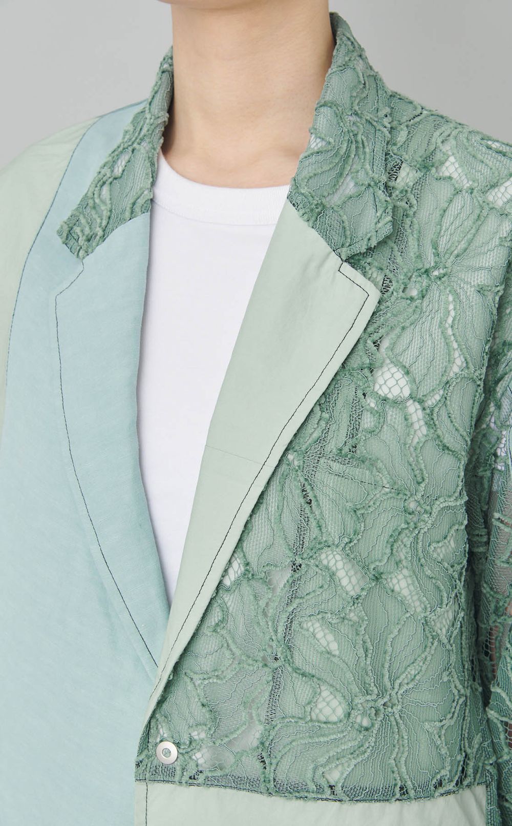 【reADdress】パッチワークテーラードジャケット