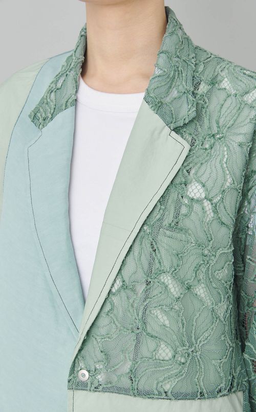 【reADdress】パッチワークテーラードジャケット