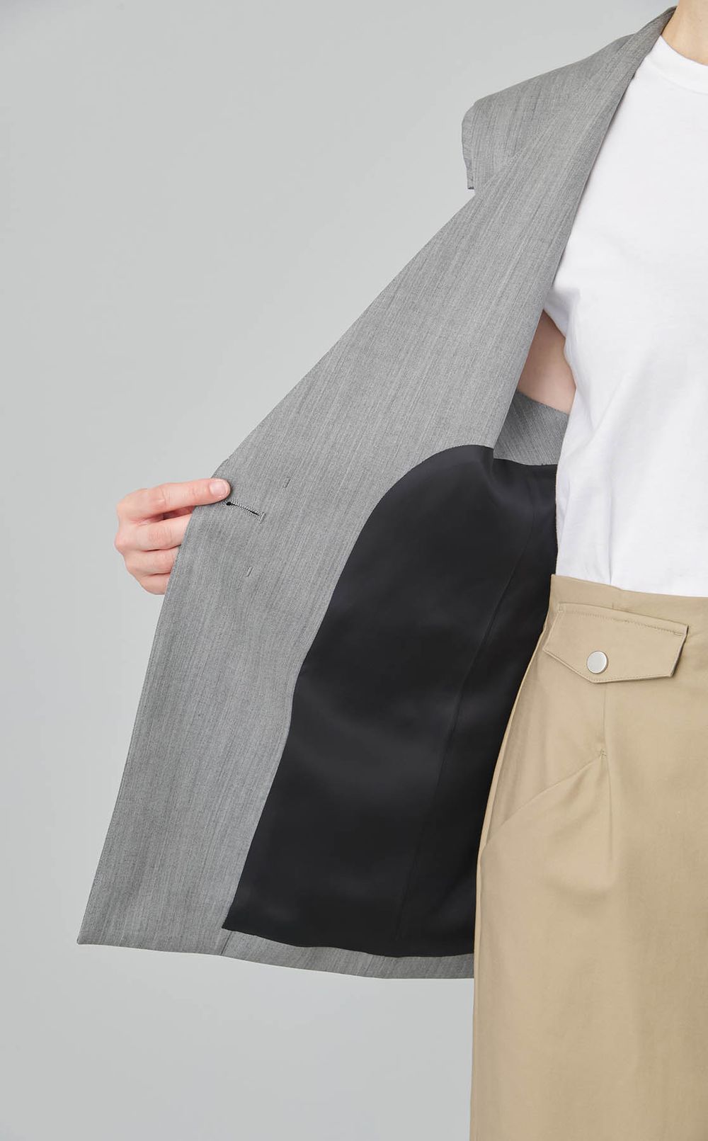 サマーウールジレ