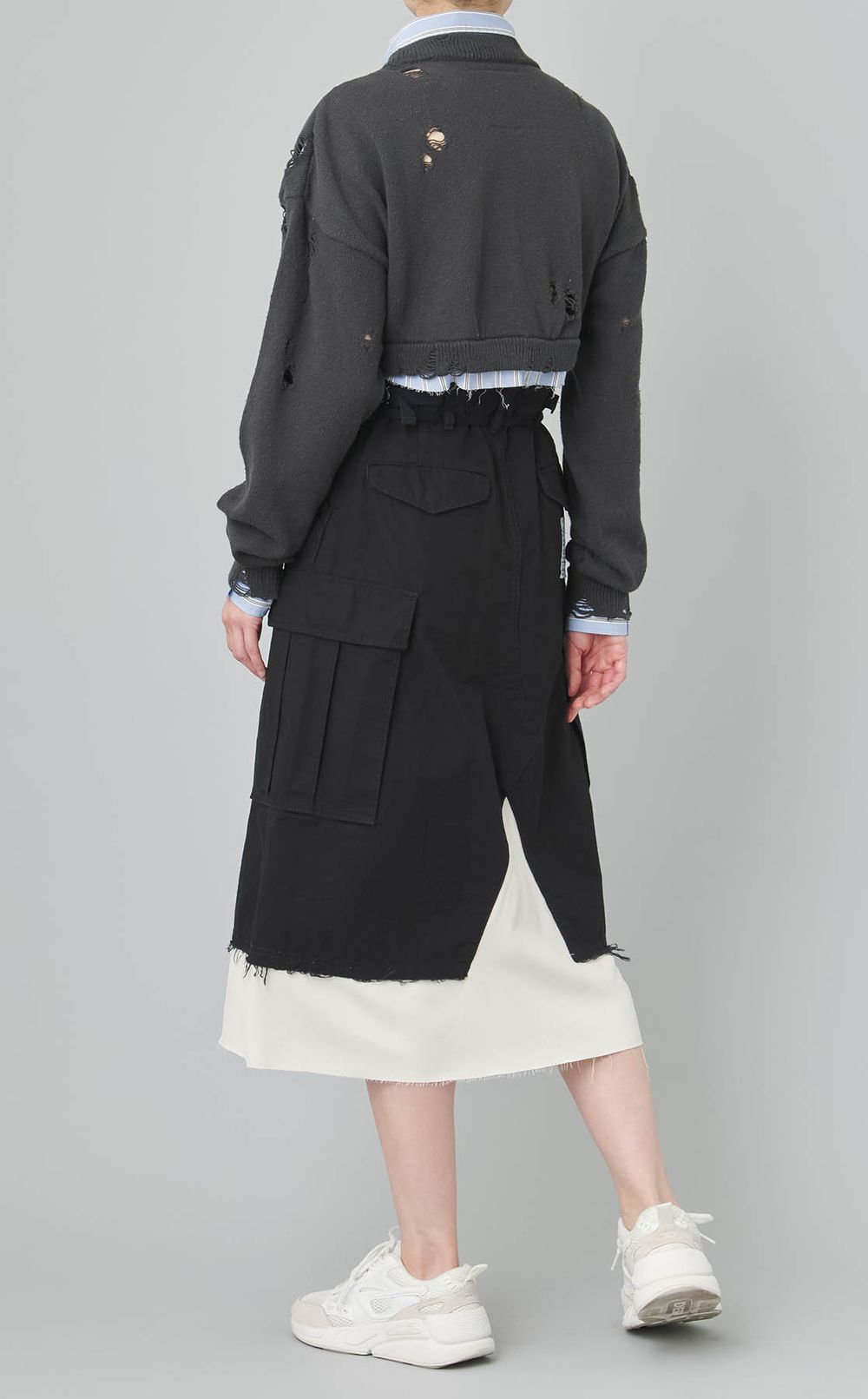 カーゴショーツスカート