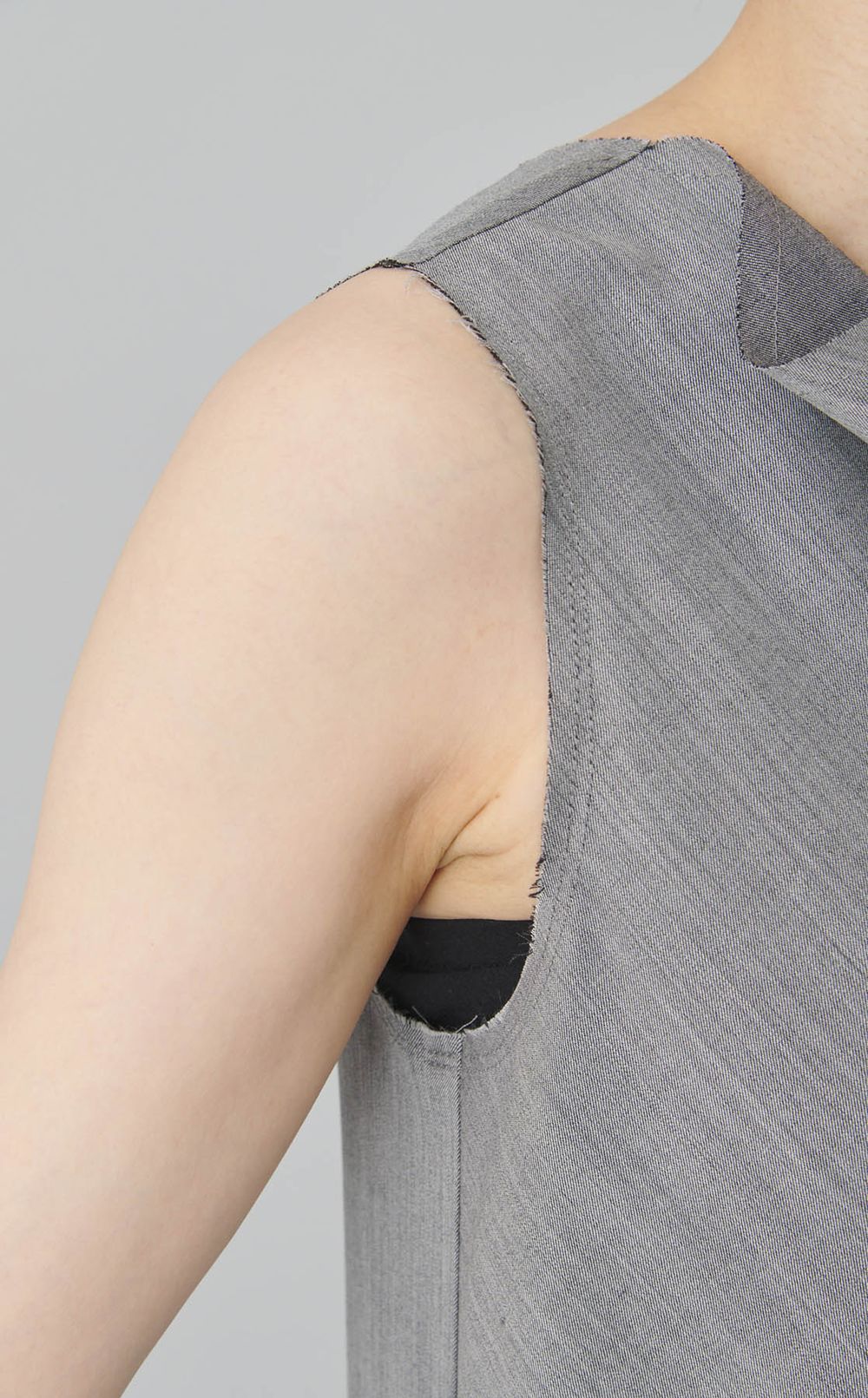 サマーウールドレープドレス