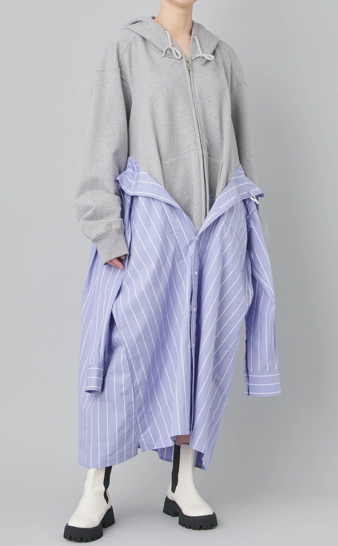 DANSKIN アリッサライトバンドカラーロングスリーブシャツ2枚セット