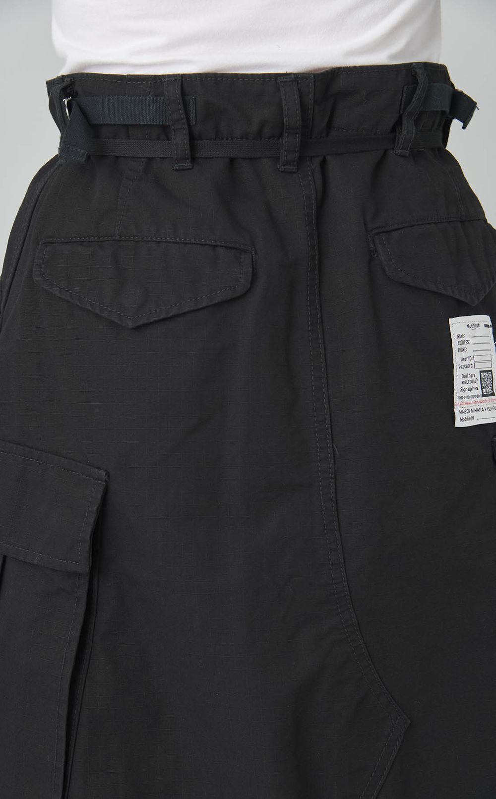 カーゴショーツスカート