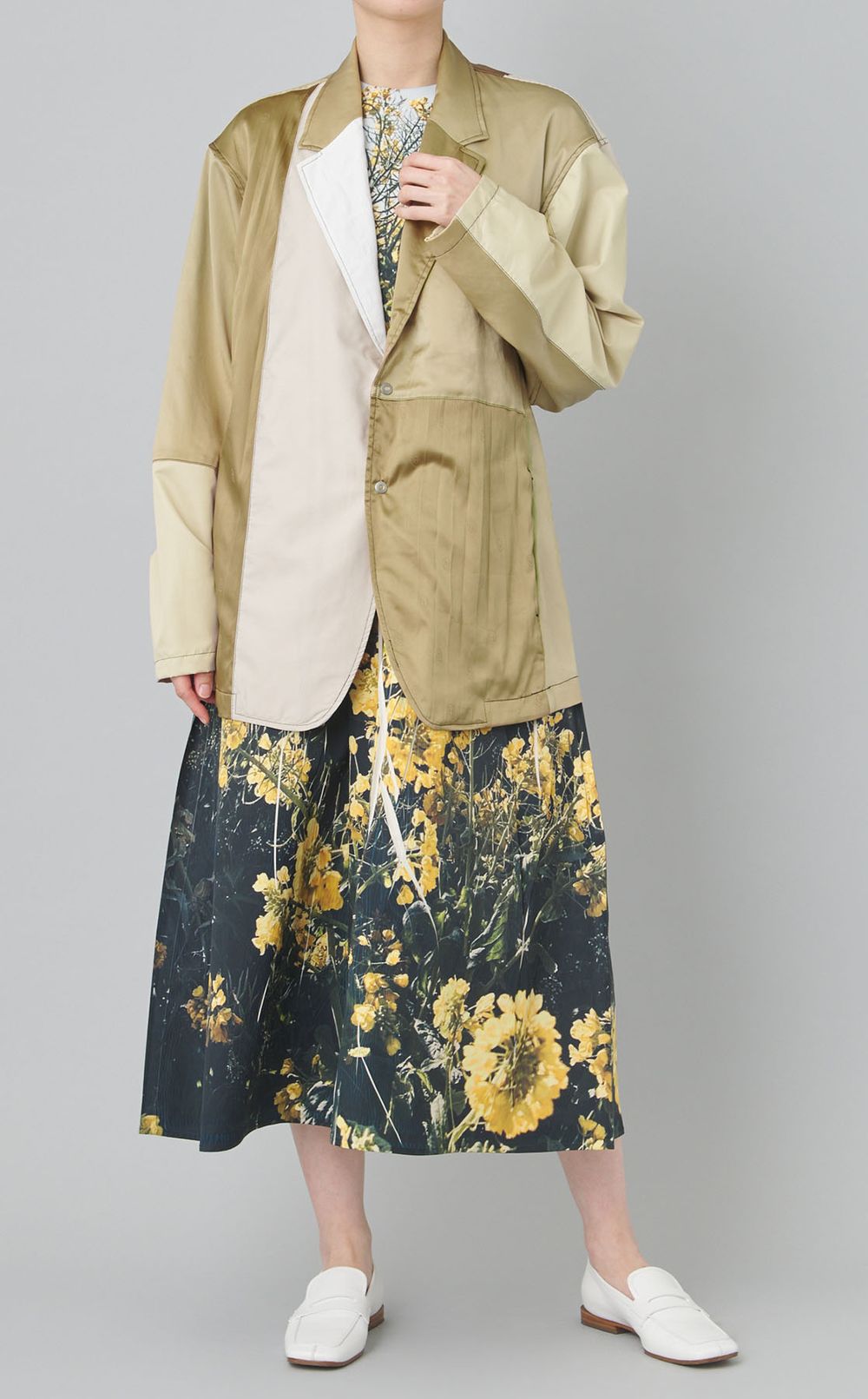 【reADdress】パッチワークテーラードジャケット