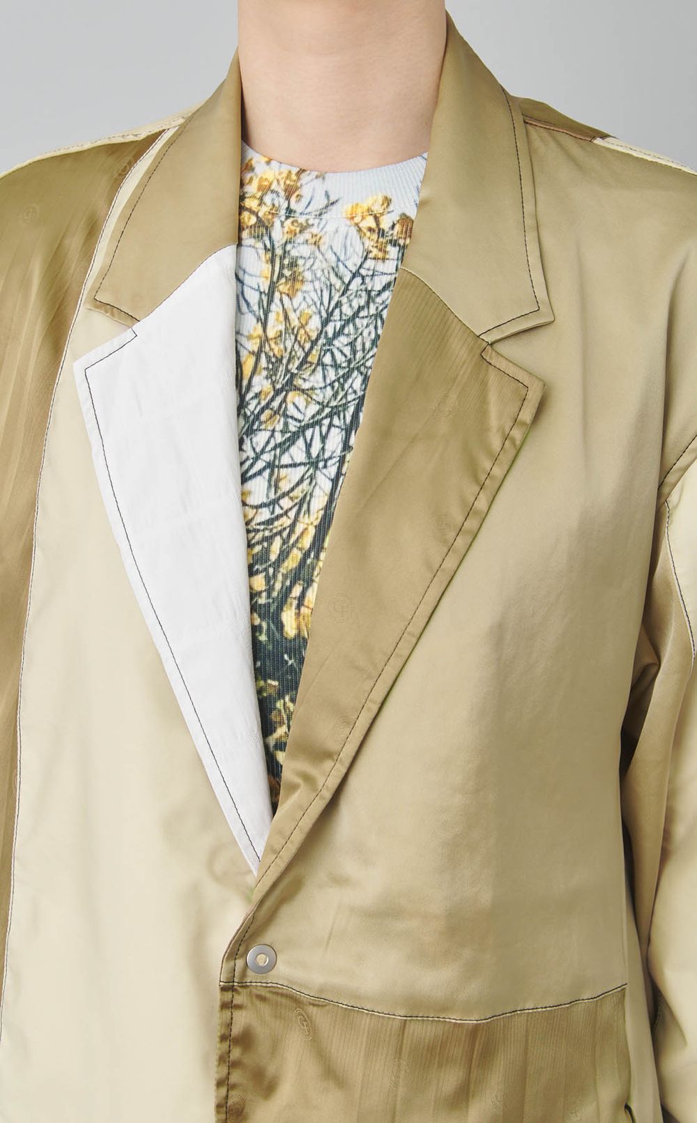 【reADdress】パッチワークテーラードジャケット