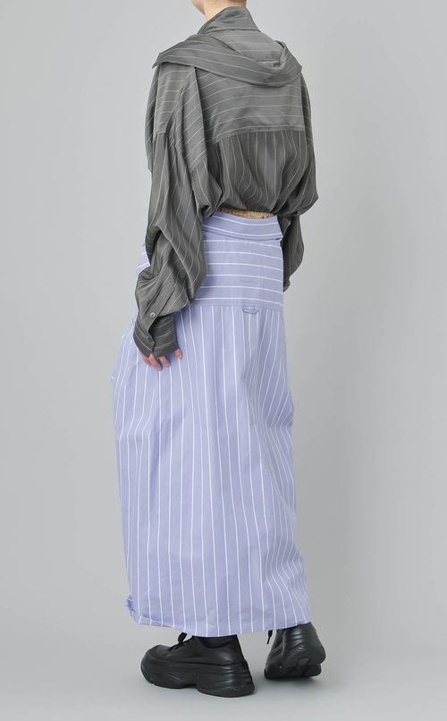 シャツコンバイン2wayスカート