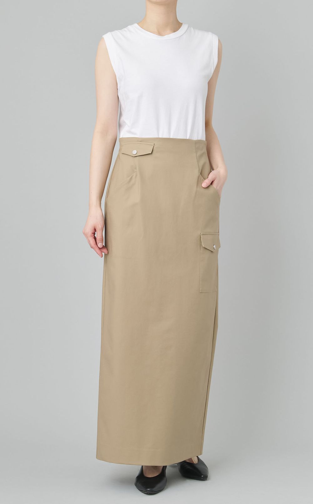 ダブルクロスタイトスカート